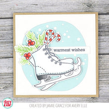 Load image into Gallery viewer, Avery Elle Holiday Ice Skate Stamp and Die
