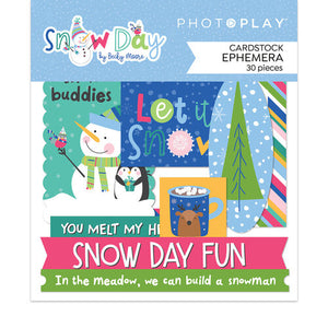 Photoplay SNOW DAY Collection Kit, Ephemera