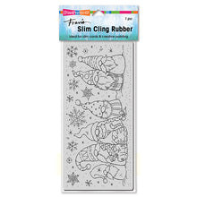 Load image into Gallery viewer, Stampendous Christmas Mini Slim Line- Snow Gnomes, Santas Train, Couple Hug, Magical Snowman, Tree Cottage, Snow Gnomes, Winter Wonderland Banner, Snowflake  Spin Background, Envelope And Gift Card Holder
