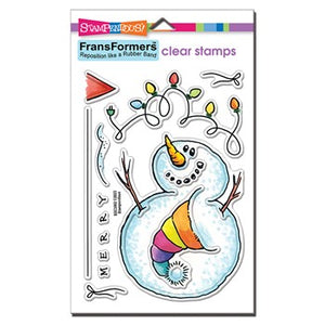Stampendous Fransformers Gnome, Snowkid, Snowpop