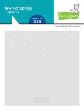 Load image into Gallery viewer, Lawn Fawn Snowy Sky Stencil
