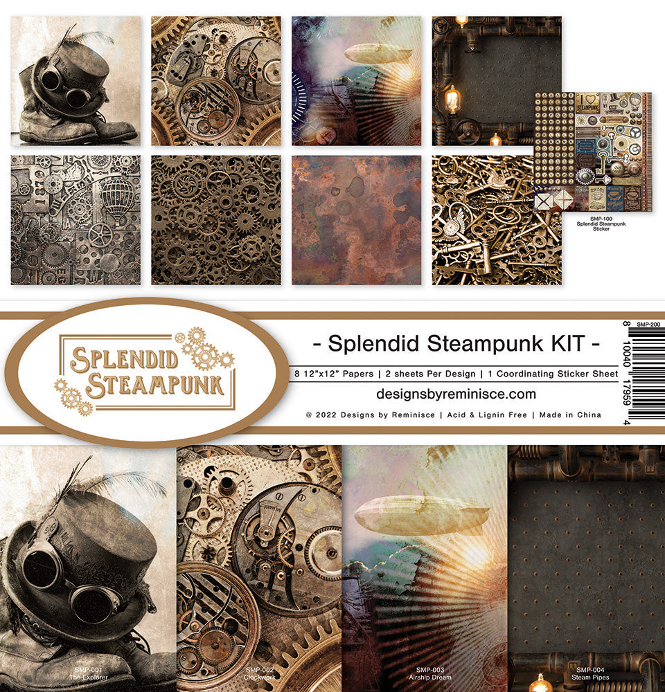 Reminisce SPLENDID STEAMPUNK Collection Kit