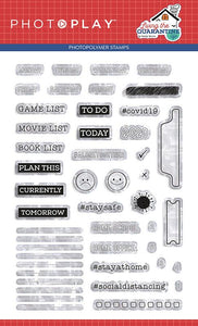 Photoplay Living the Quarantine Life Polymer Stamp Set