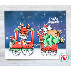 Avery Elle Christmas Train Stamp and Die