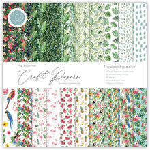 Load image into Gallery viewer, Craft Consortium 12 x 12 Paper Pad Retro Summer Sunset Ocean Tales Candy Christmas Tartan Happy Harvest Textures Wildflower Tell the Bees Woodland Sea &amp; Shore, Wildflower, Belle Fleur Baroque Vintage Emporium Cottage Garden Monochrome Organic Snome 2

