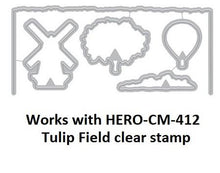 Load image into Gallery viewer, Hero Arts Heroscape Lavender Fields Layering Stamp and Die Set
