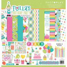 Load image into Gallery viewer, Photoplay Tulla&#39;s Birthday Party 12 x 12 Collection Pack, Element Paper
