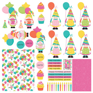 Photoplay Tulla's Birthday Party 12 x 12 Collection Pack, Element Paper