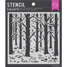Load image into Gallery viewer, Hero Arts Woodland Forest Stencil
