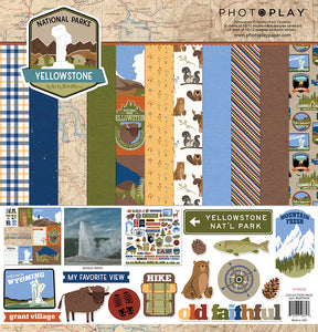 Photoplay National Parks YELLOWSTONE 12 x12 Collection Kit